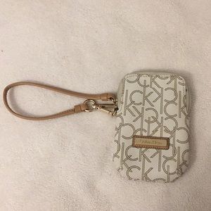 Calvin Klein small wristlet